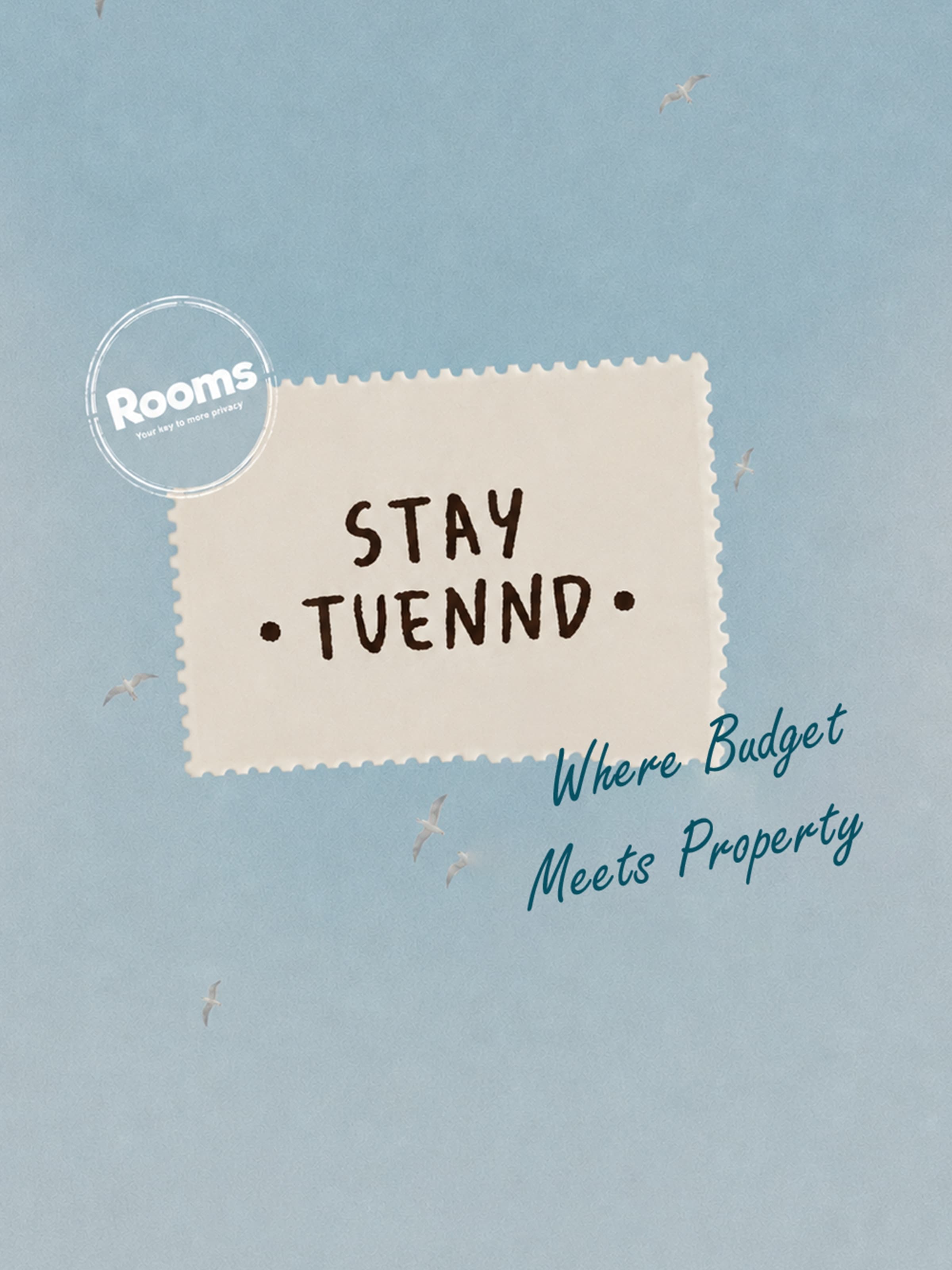 Stay tuned, where budget meets property — a stamped ticket